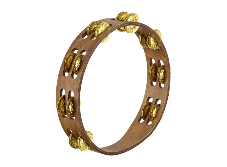 Meinl TA-2-WB Wood Tamburin, Dobbel (G) 